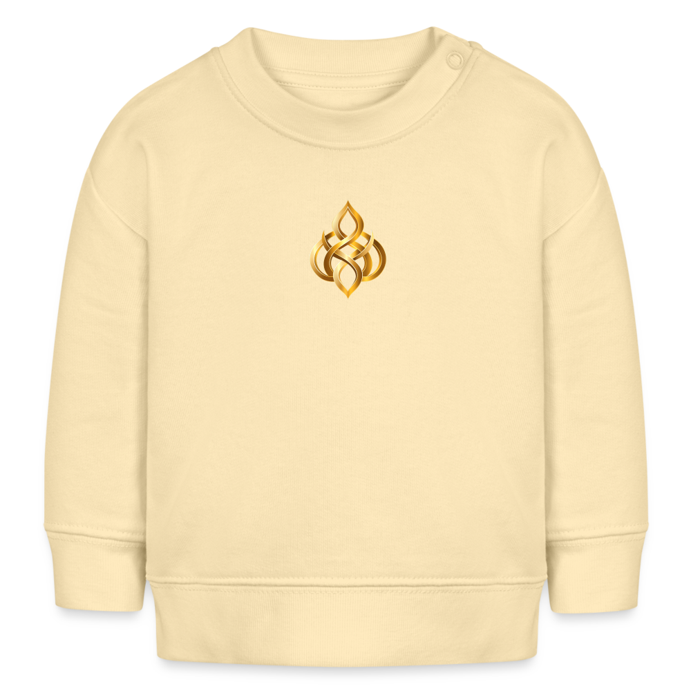 chiSign Quantenheilsymbol Thai Chi Zentrum & Ausgeglichenheit Stanley/Stella Bio-Sweatshirt BABY CHANGER - Creme