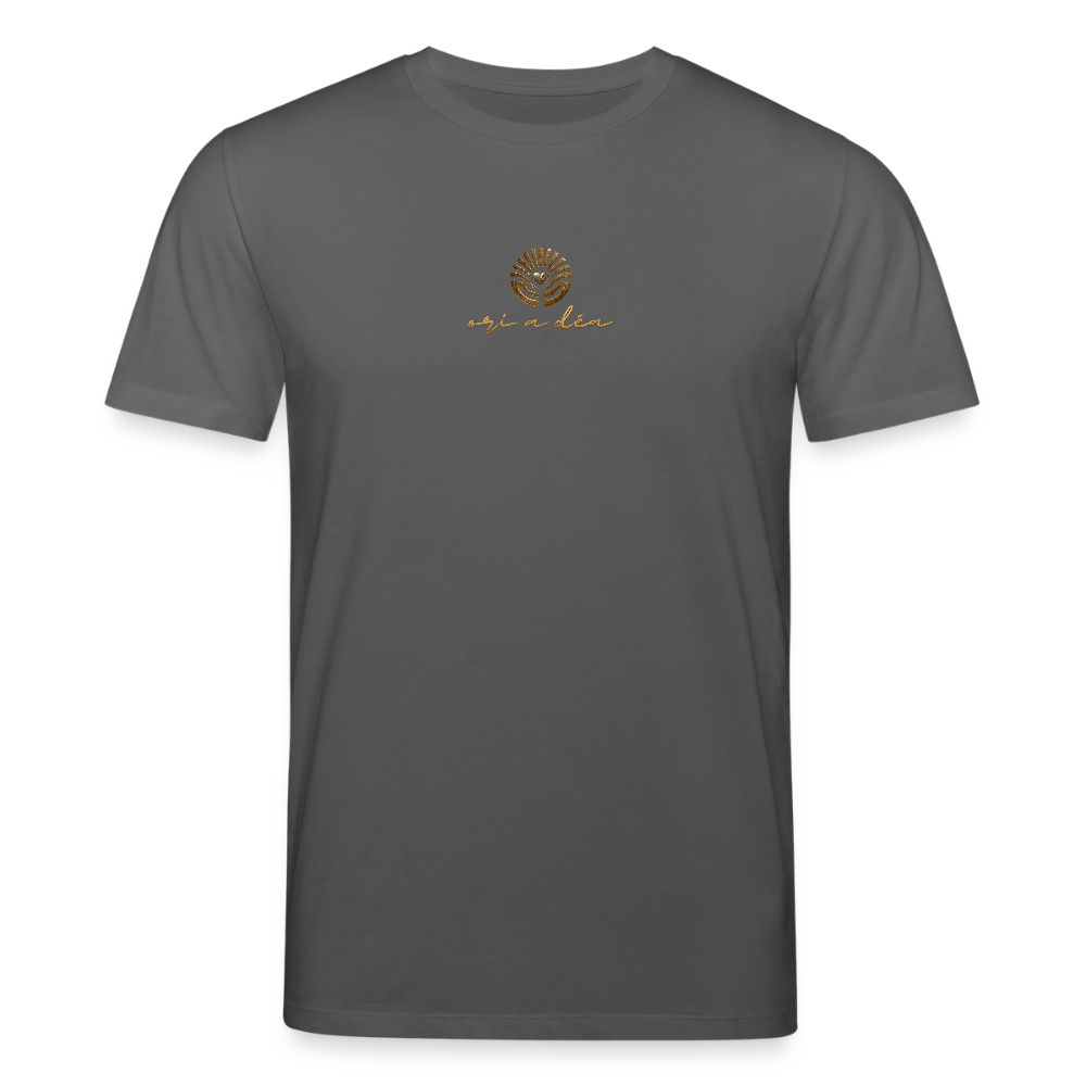 Unisex Bio-T-Shirt "ori a déa" - Anthrazit