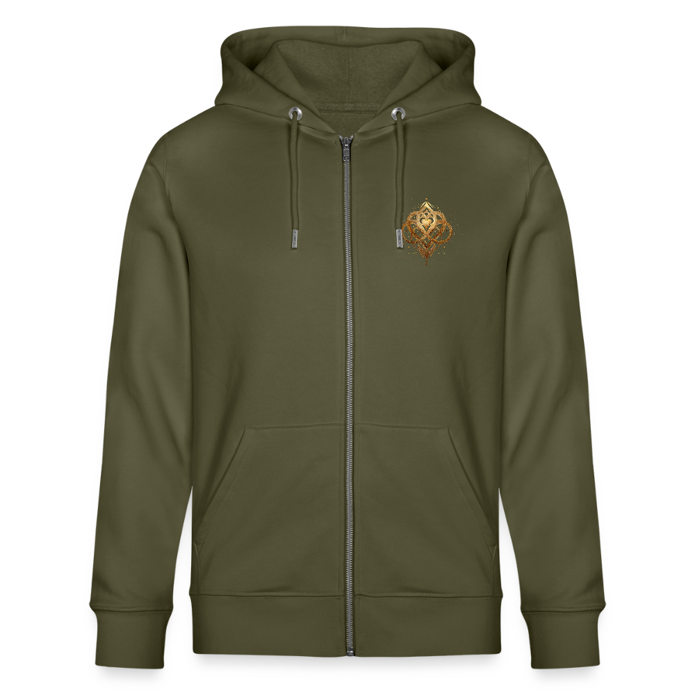 ORI A DÉA – Kapuzenjacke „Agape“ Unisex Bio-Kapuzenjacke - Khaki