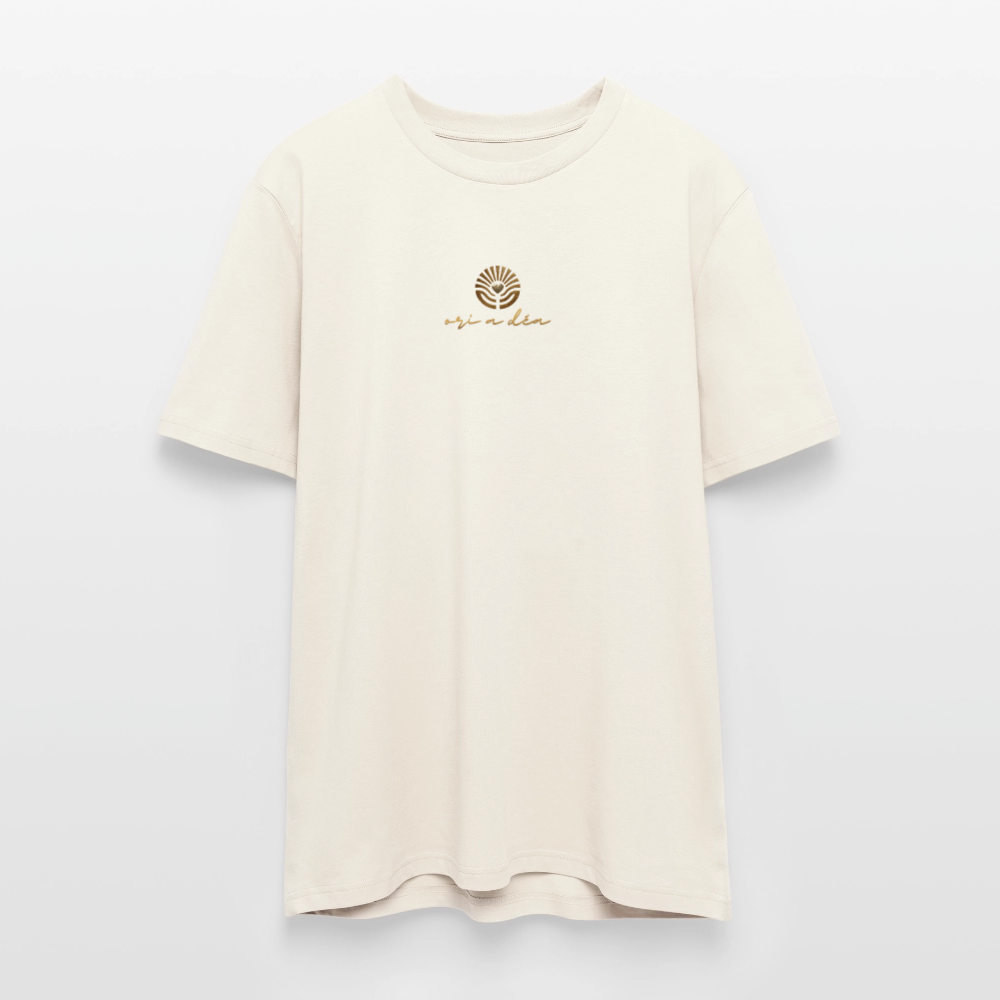 Unisex Bio-T-Shirt "ori a déa" - Naturweiß