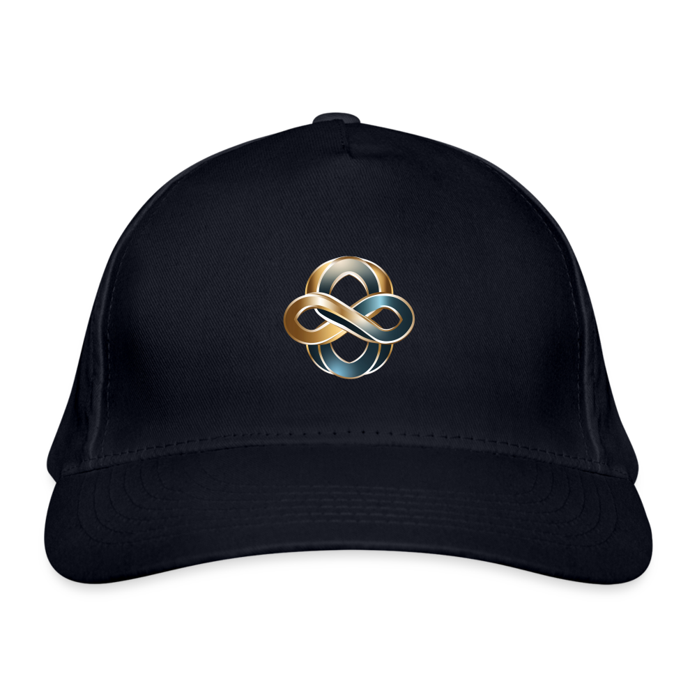 chiSign Quantenheilsymbol Wissen und Selbstbildung Bio-Baseballkappe - Navy