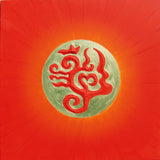 chiSign Original Roter Drache "WUNDER" Acryl , Format 90 x 90 cm
