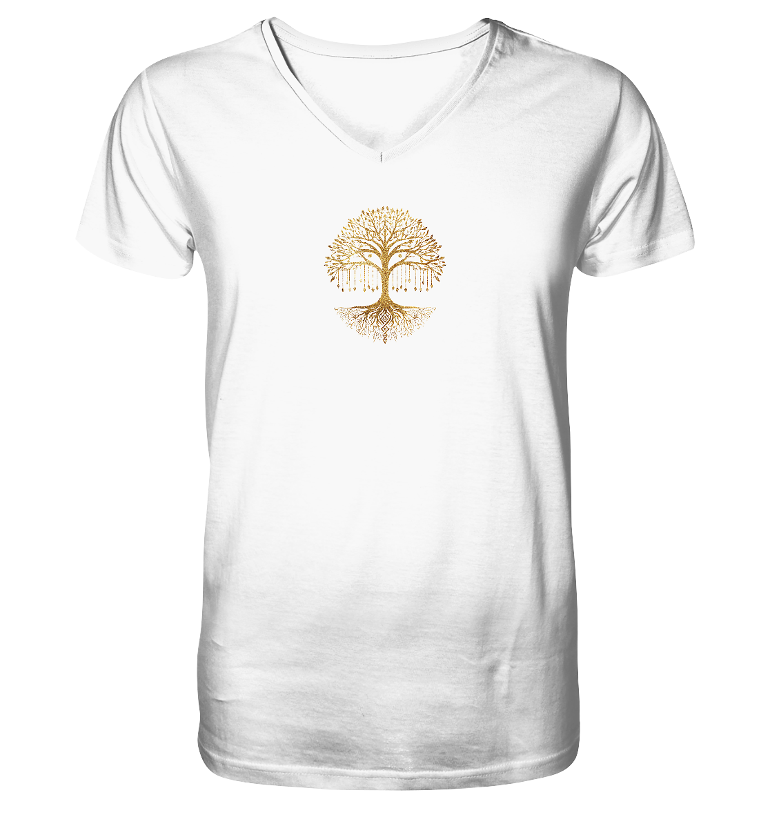 Weltenbaum - Mens Organic V-Neck Shirt
