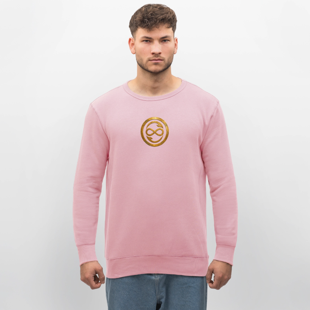 Unisex Bio-Sweatshirt ANIMA AETERNA - Hellrosa
