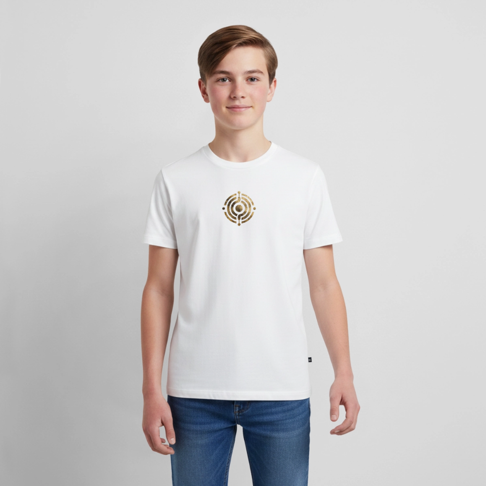 Teenager Premium T-Shirt "Monade" - Weiß