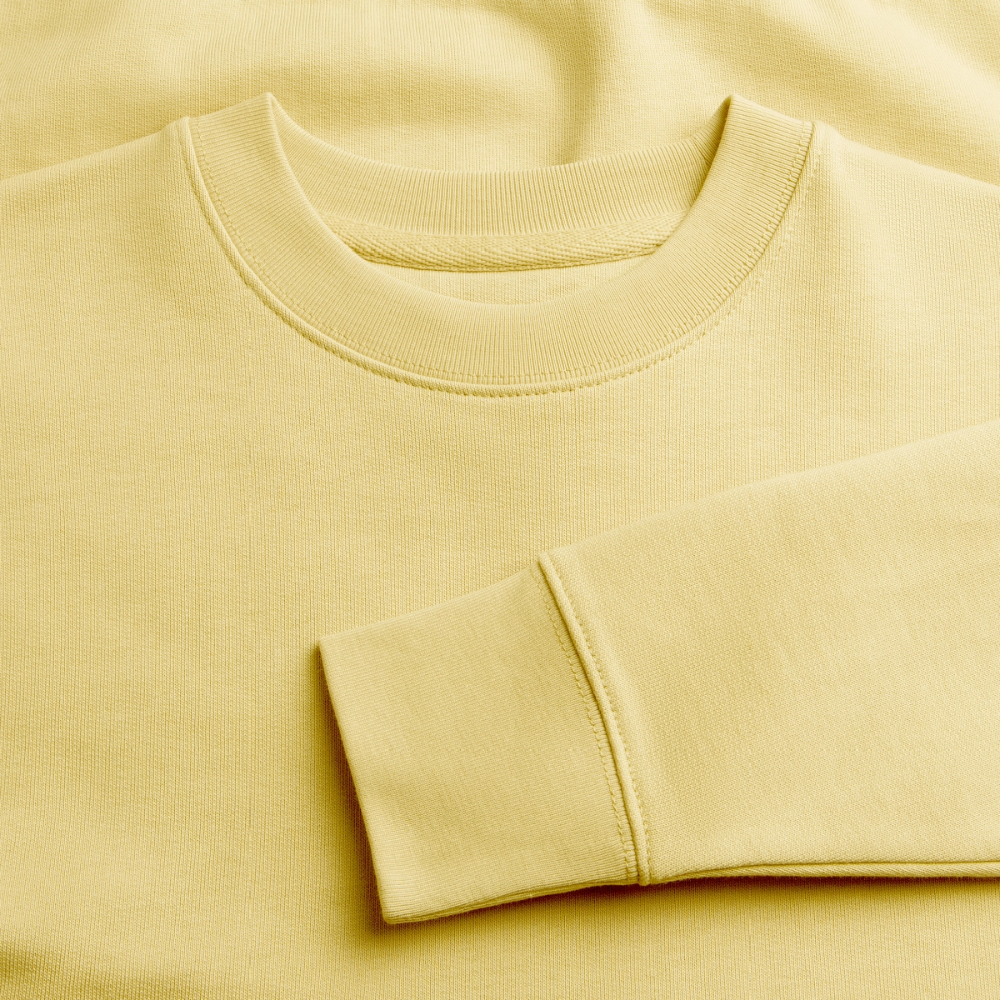 Teenager Organic Sweatshirt Mini Changer "Monade" - Gelb Viva 