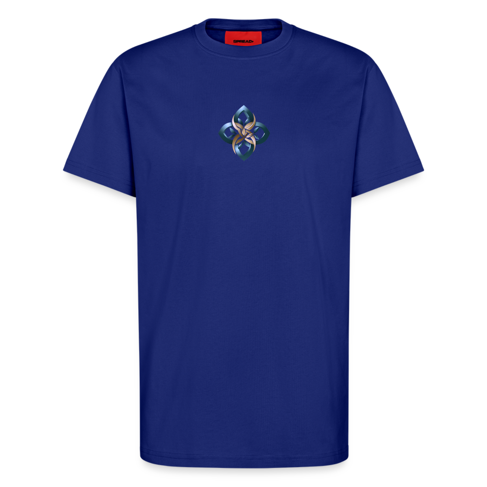 chiSign Organic Relaxed T-Shirt Made in EU - Iconic Blue