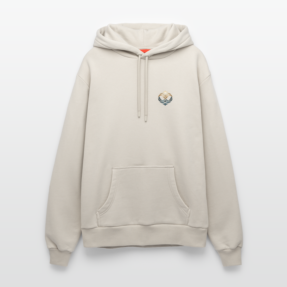 Organic Relaxed Hoodie Made in EU - WARM CLAY