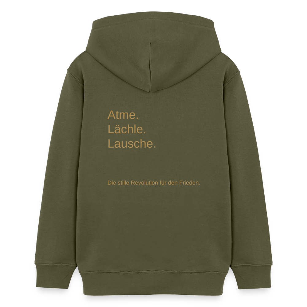 Teenager Organic Hoodie Mini Cruiser "Monade - Khaki