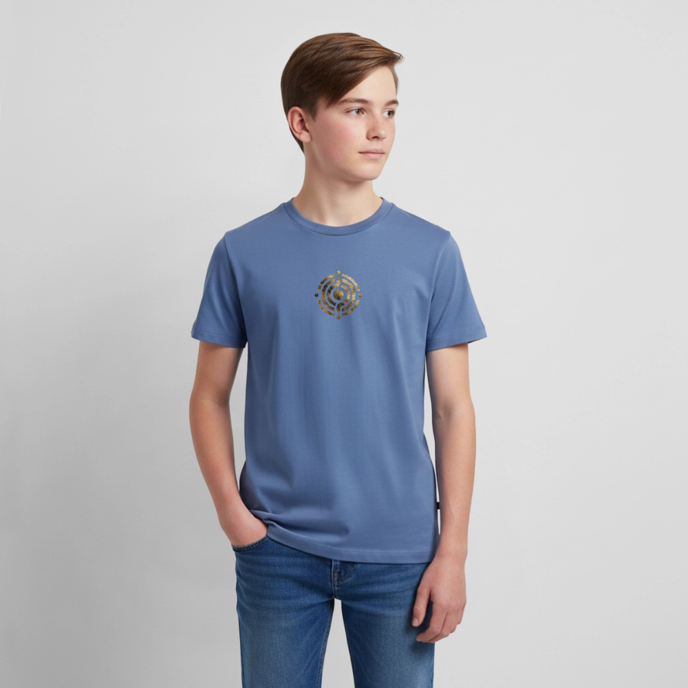 Teenager Premium T-Shirt "Monade" - Taubenblau
