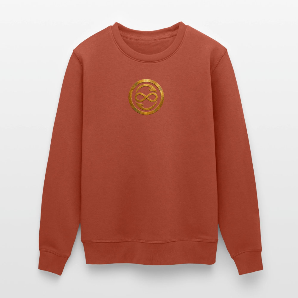 Unisex Bio-Sweatshirt ANIMA AETERNA - Terrakotta