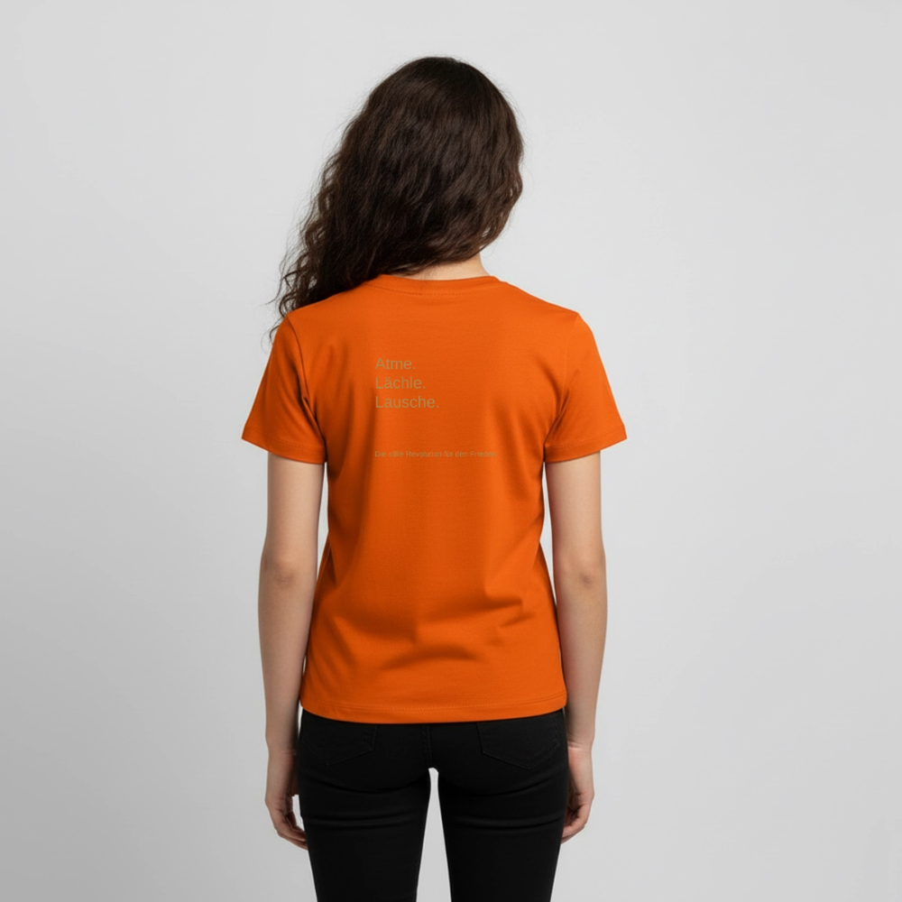 Teenager Premium T-Shirt "Monade" - Orange 