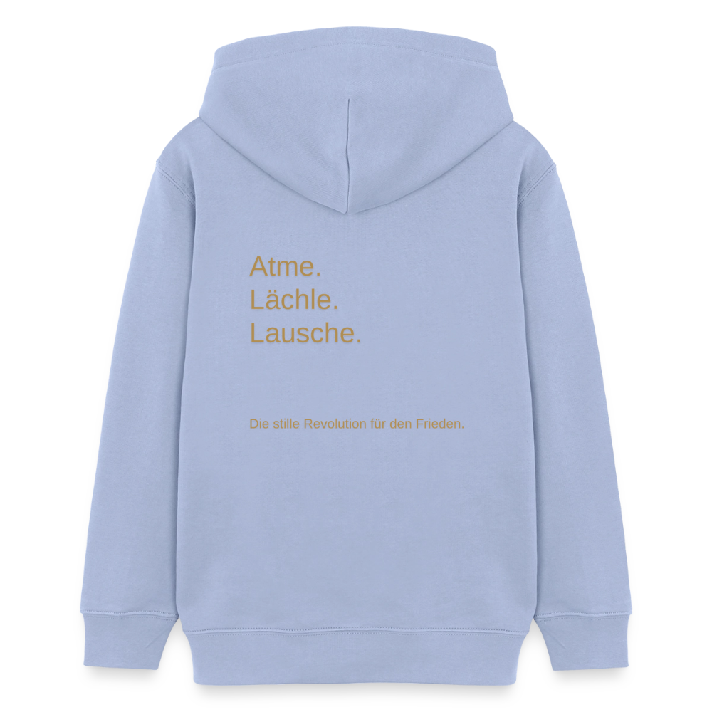 Teenager Organic Hoodie Mini Cruiser "Monade - Sky