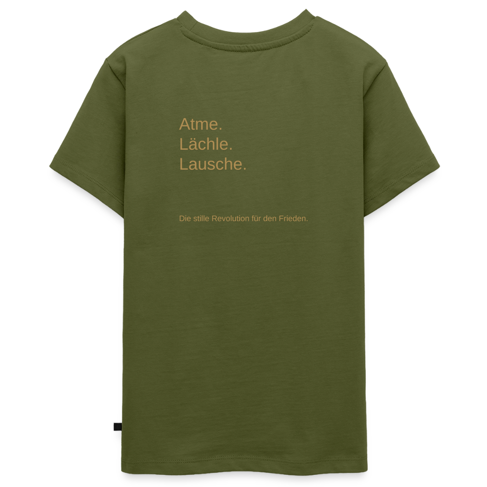 Teenager Premium T-Shirt "Monade" - Khaki