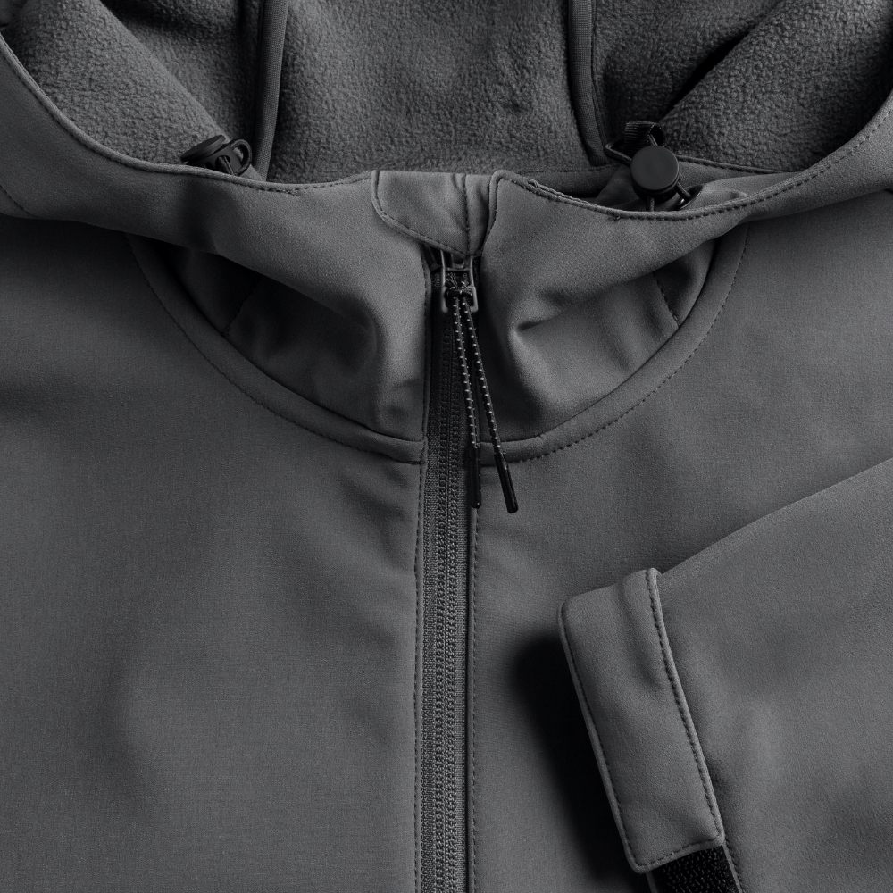 Hundeglück Frauen Recycelte Softshelljacke von Stanley/Stella - Anthrazit