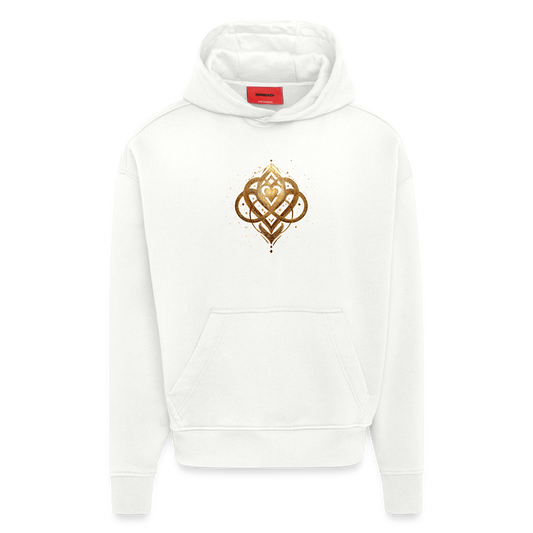 ORI A DÉA – Kapuzenjacke „Agape“ Unisex Bio-Kapuzenjacke Made in EU - OFF WHITE