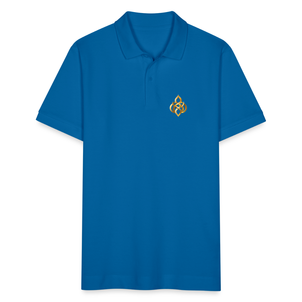 chiSign Quantenheilsymbol Zentrum und Ausgeglichenheit Stanley/Stella Unisex Bio-Poloshirt PREPSTER - Königsblau