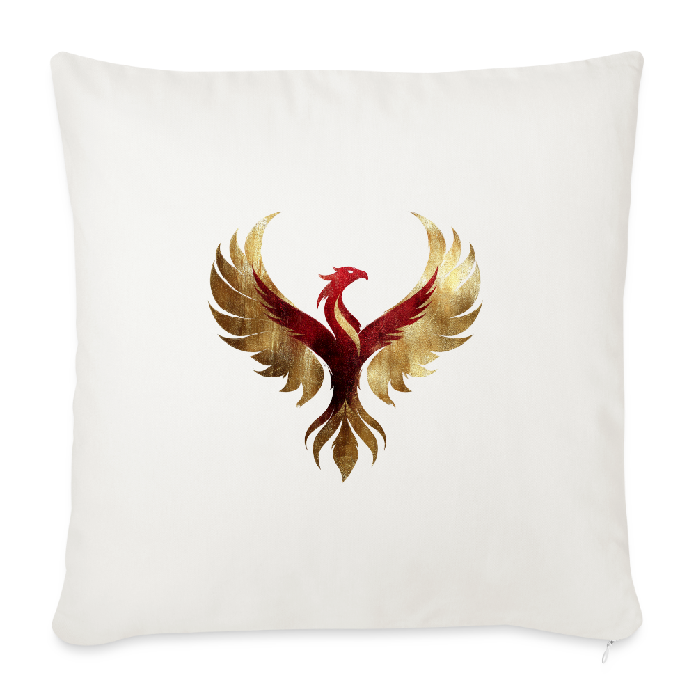 Sofakissen mit Füllung 44 x 44 cm Auferstehung - Naturweiß 