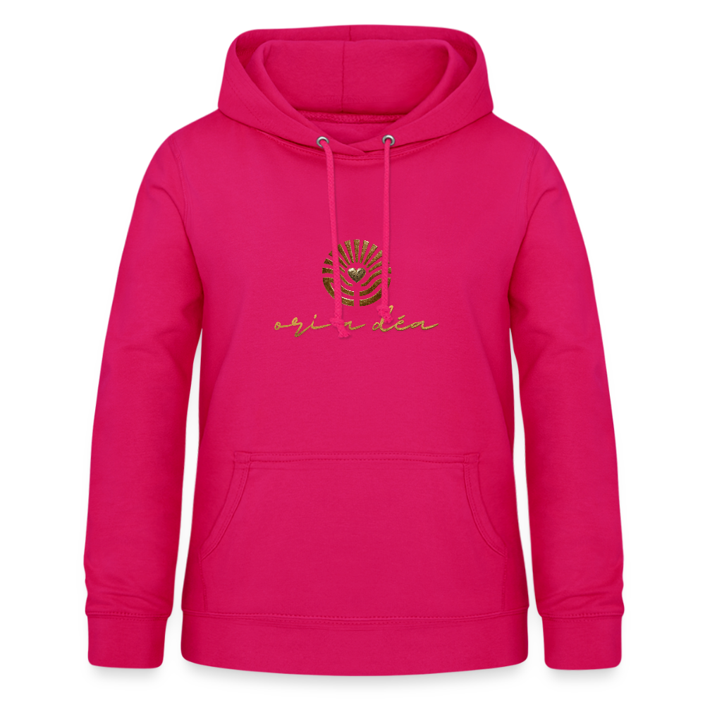 Frauen Hoodie ori a déa - dunkles Pink