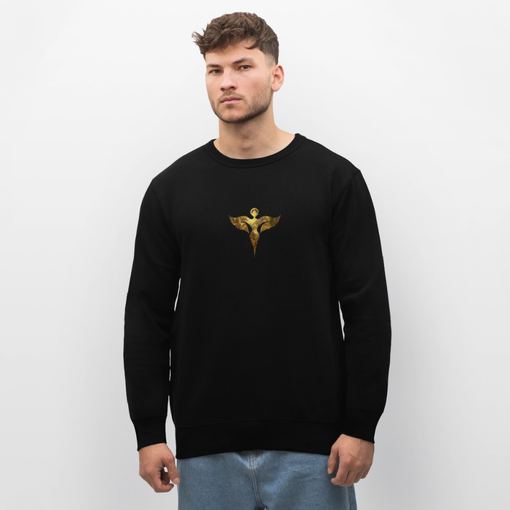 Unisex Bio-Sweatshirt "Gaia" - Schwarz