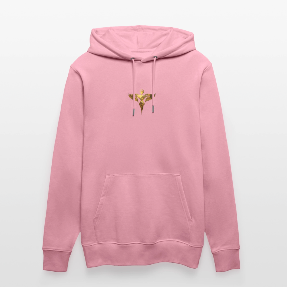 Unisex Bio-Hoodie hochwertig " Gaia" - Lila Traum