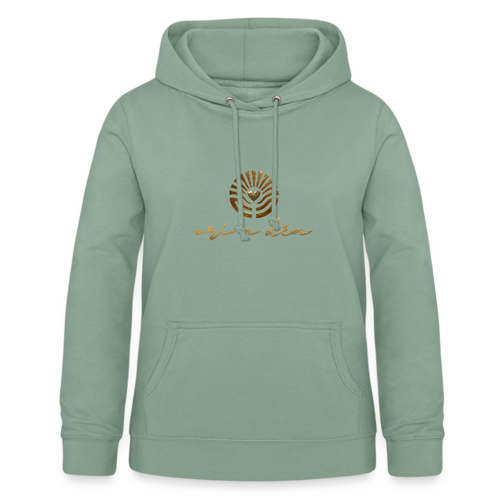 Frauen Hoodie ori a déa - Graugrün