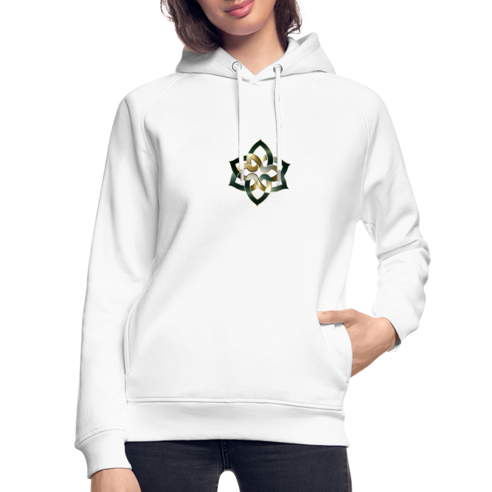 chiSign Quantenheilsymbol Mentoren und hilfreiche Beziehungen Unisex Bio-Hoodie von Stanley & Stella - Weiß