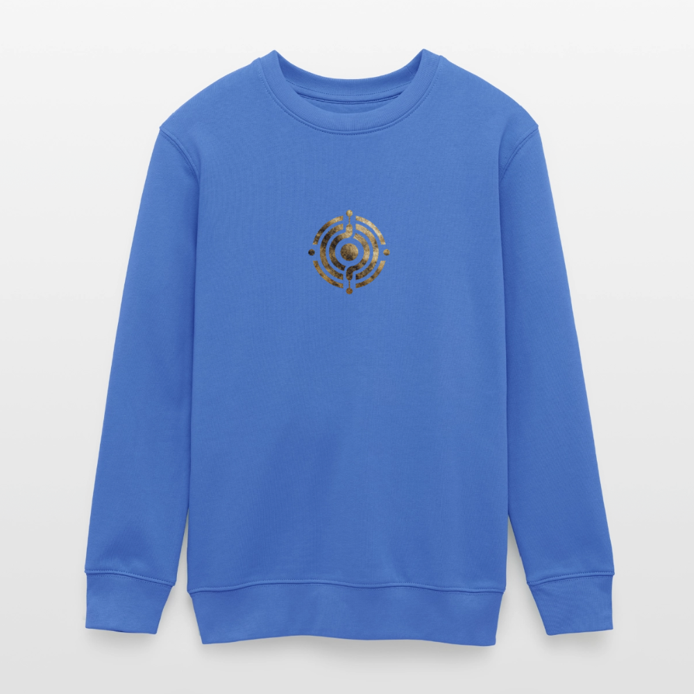 Teenager Organic Sweatshirt Mini Changer "Monade" - carolina Blue