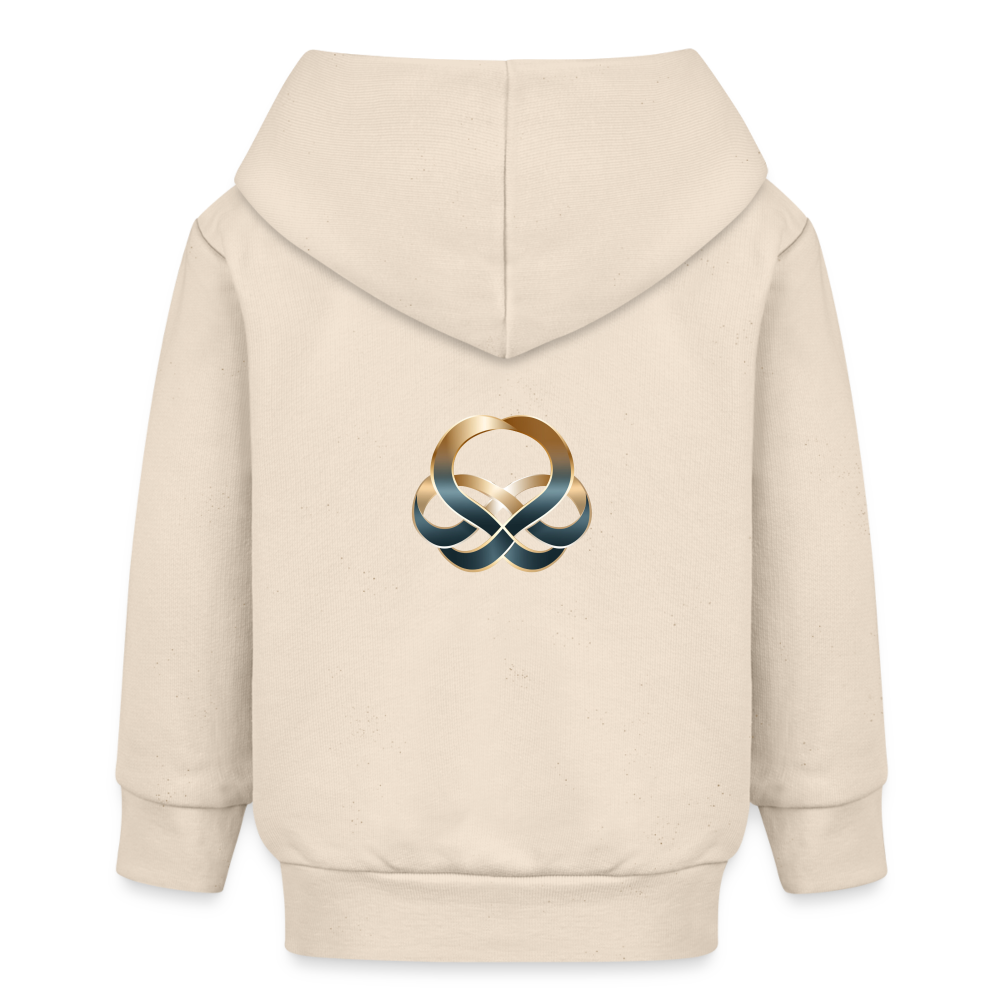 chiSign Stanley/Stella Bio Zip Hoodie BABY CONNECTOR - Naturweiß