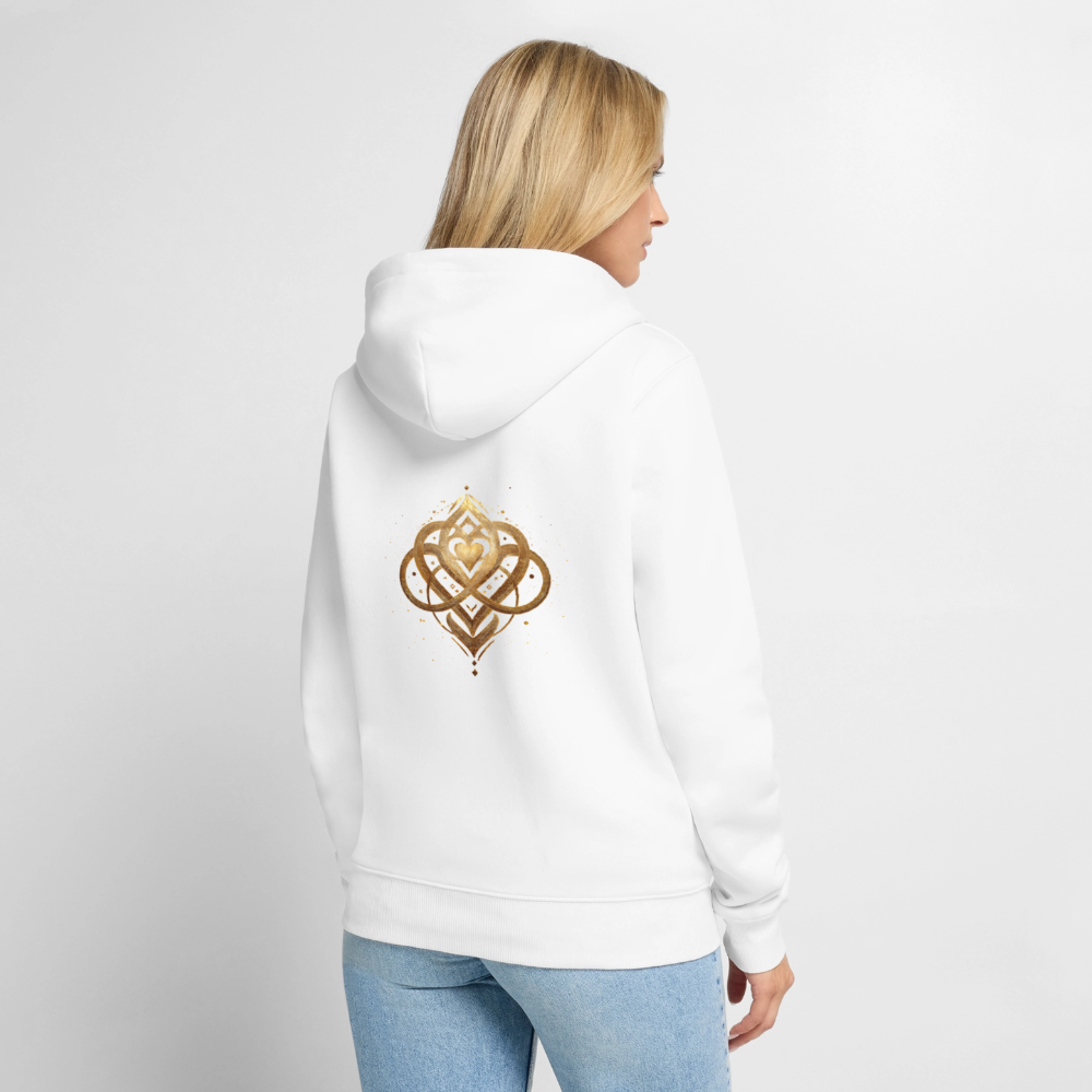 Männer Premium Kapuzenjacke „Agape“ - Weiß