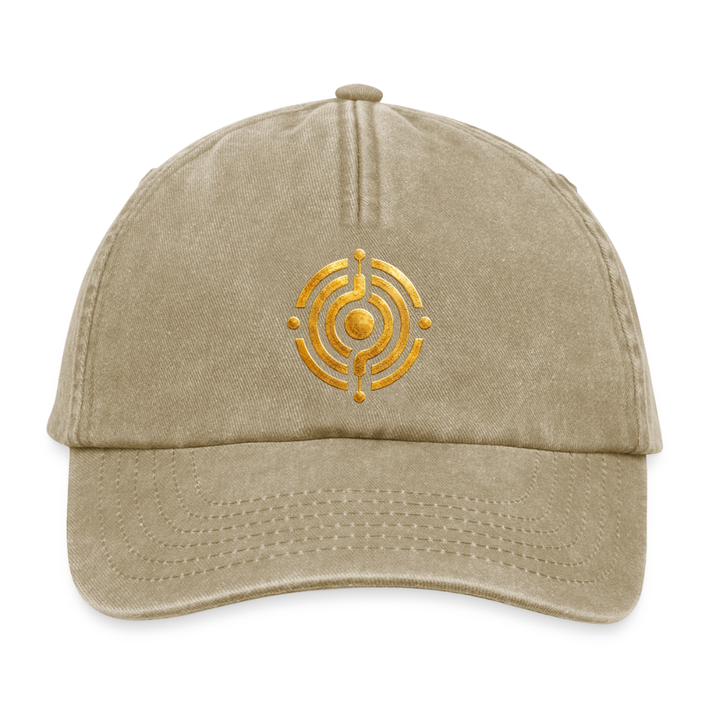 Relaxed Vintage Cap Symbol Effatá - Vintage Beige