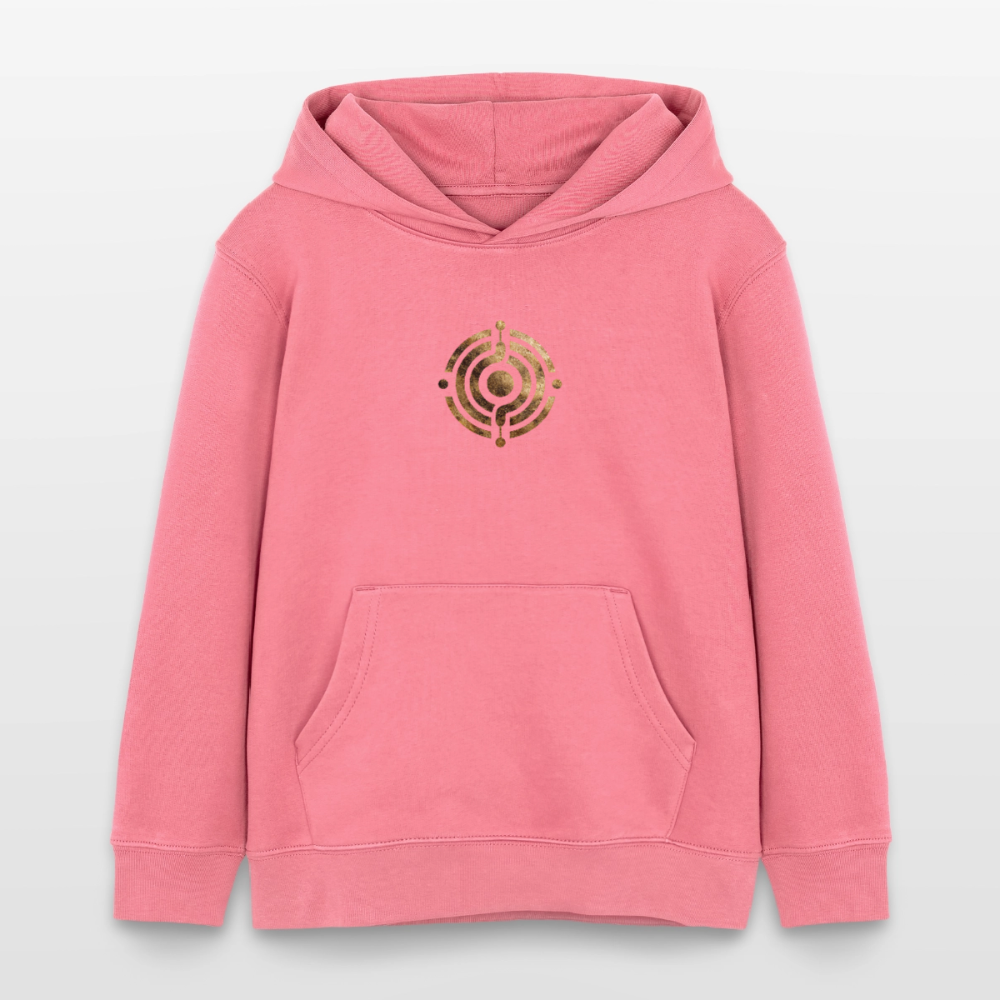Kinder Organic Hoodie Mini Cruiser "Monade" - Pink 