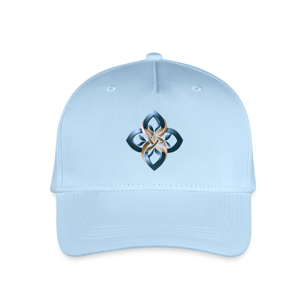 chiSign Kinder Bio Basecap - Hellblau