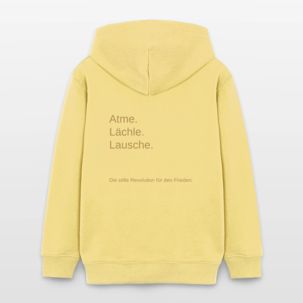 Teenager Organic Hoodie Mini Cruiser "Monade - Gelb Viva 
