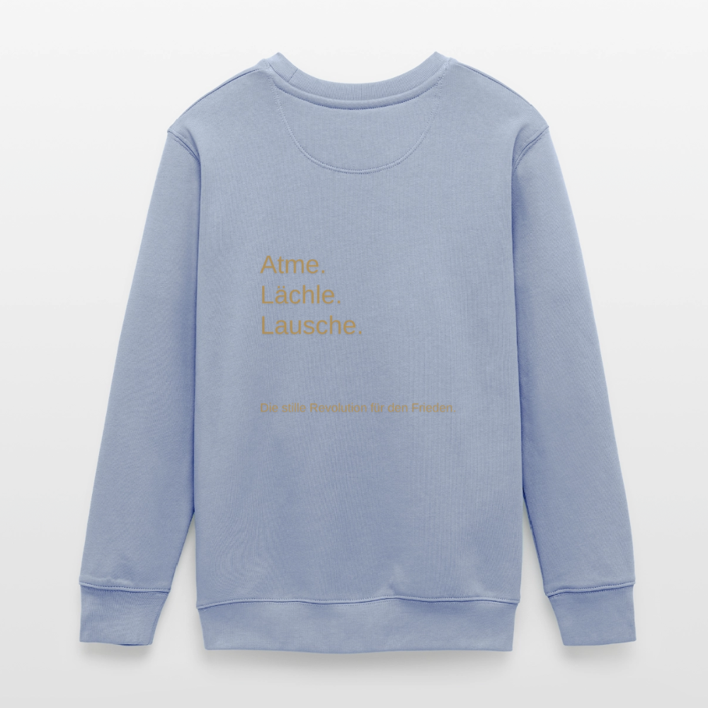 Teenager Organic Sweatshirt Mini Changer "Monade" - Lavendel-Violett