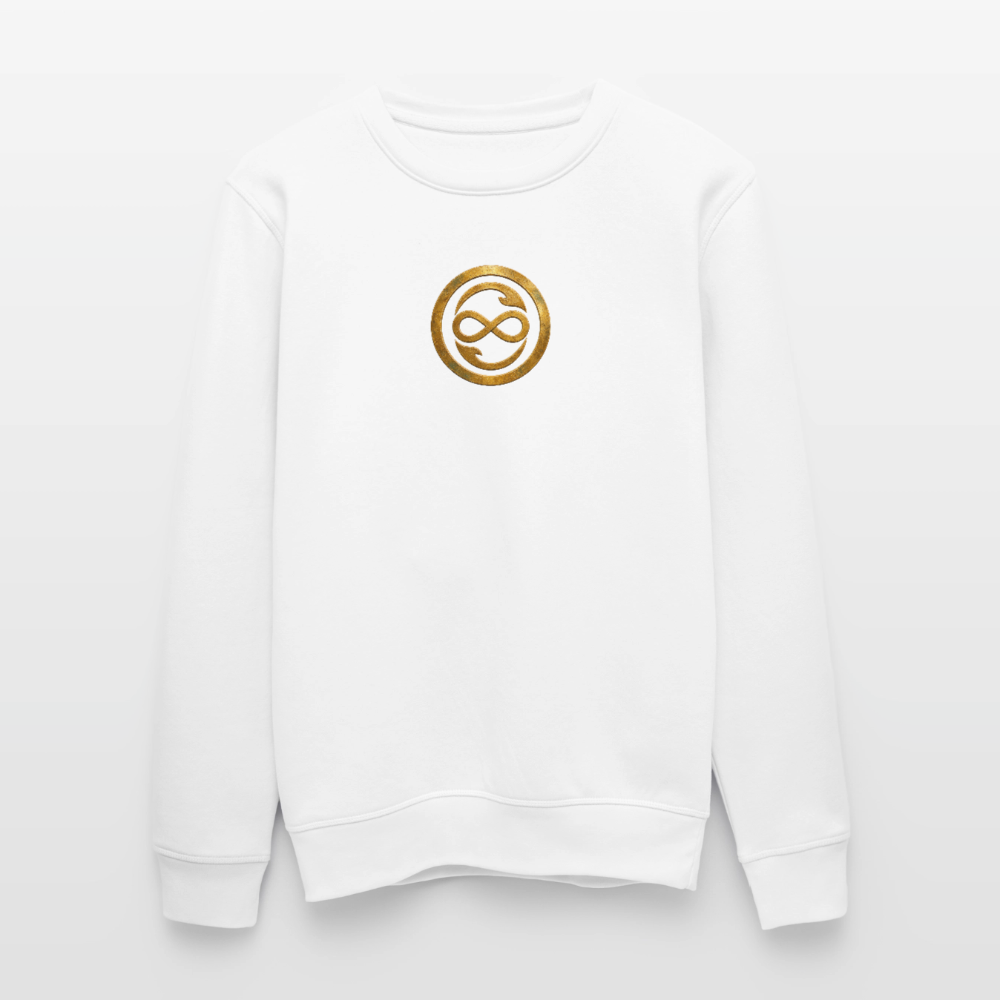 Unisex Bio-Sweatshirt ANIMA AETERNA - Weiß
