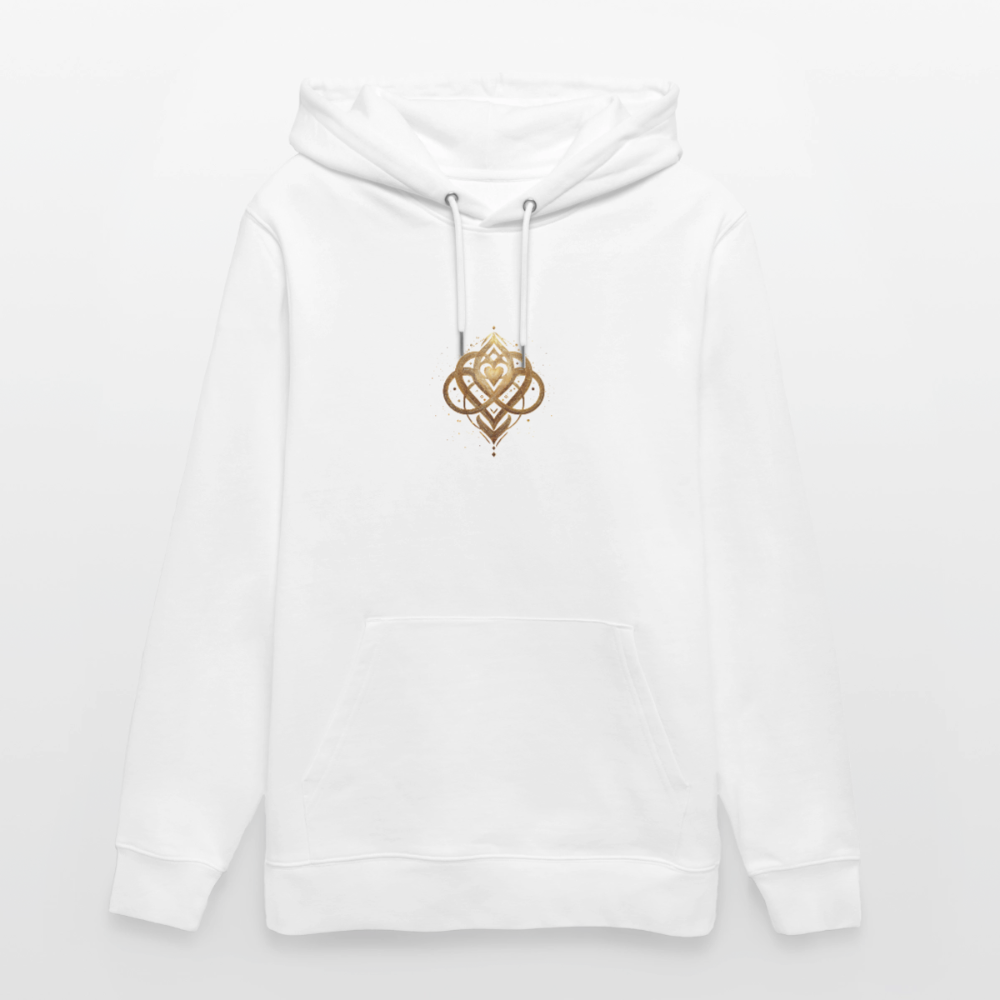Unisex Bio-Hoodie "Agape" - Weiß