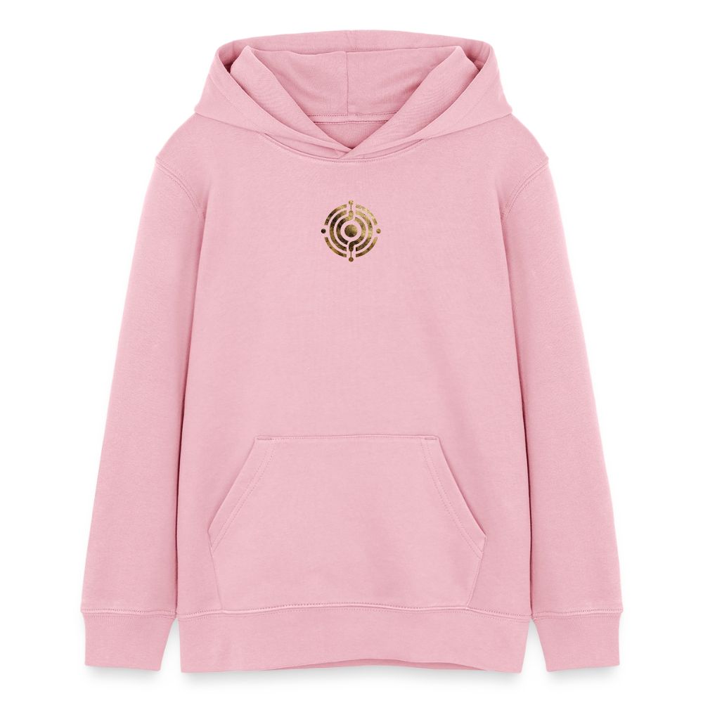 Teenager Organic Hoodie Mini Cruiser "Monade - Hellrosa
