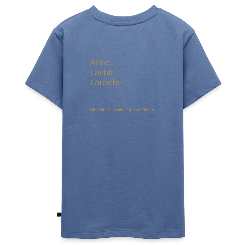 Teenager Premium T-Shirt "Monade" - Taubenblau