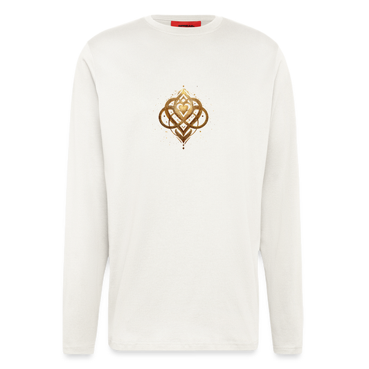 ori a déa Frequenz Mode "Agape" Organic Relaxed Langarmshirt Made in EU - OFF WHITE