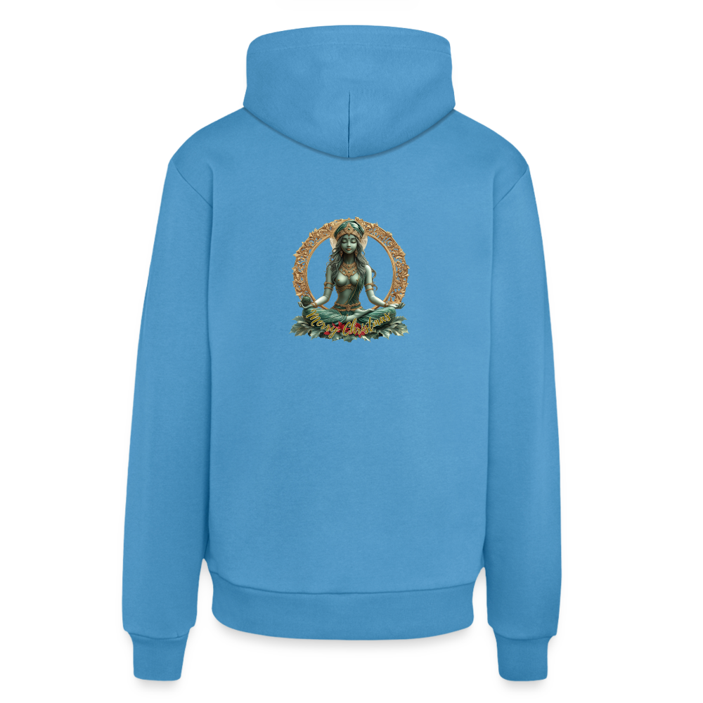 Organic Relaxed Hoodie Made in EU -  Sol Blue