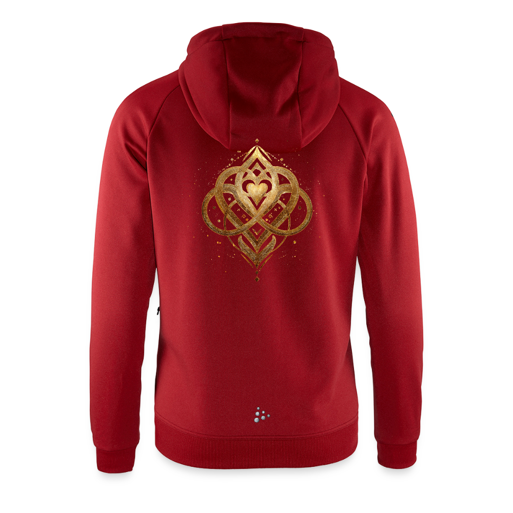 ori a déa CRAFT ADV Unify Frauen Kapuzenjacke " Agape - Dunkelrot