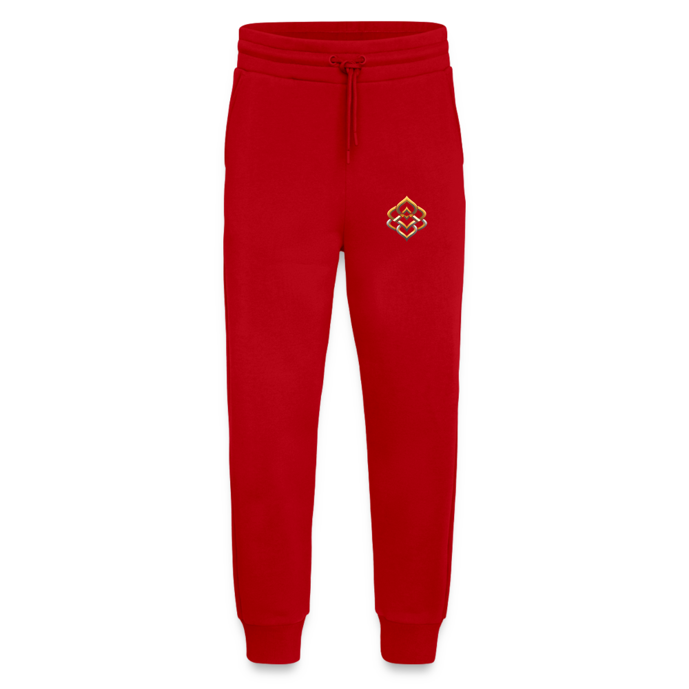 chiSign Organic Relaxed Jogginghose Made in EU - Rot