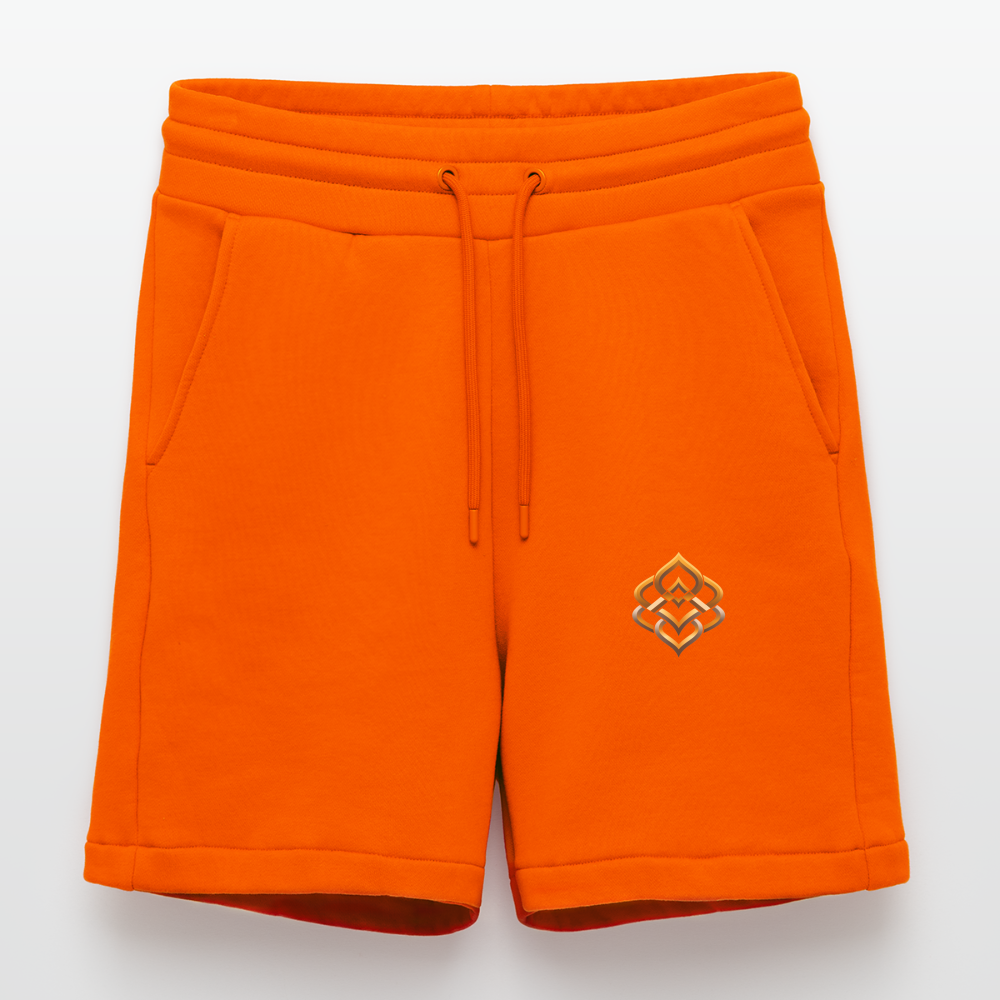 chiSign Organic Relaxed Shorts Made in EU - SUNSET ORANGE