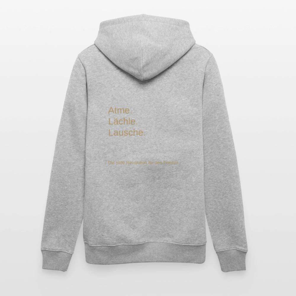 Stanley/Stella Unisex Bio-Hoodie CRUISER - Grau meliert