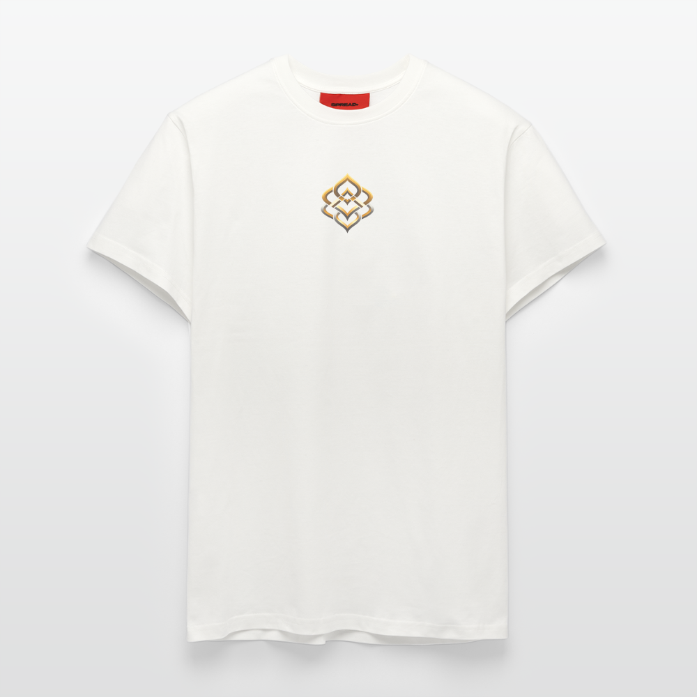 chiSign Heilsymbol 2 Organic Relaxed T-Shirt Made in EU - OFF WHITE