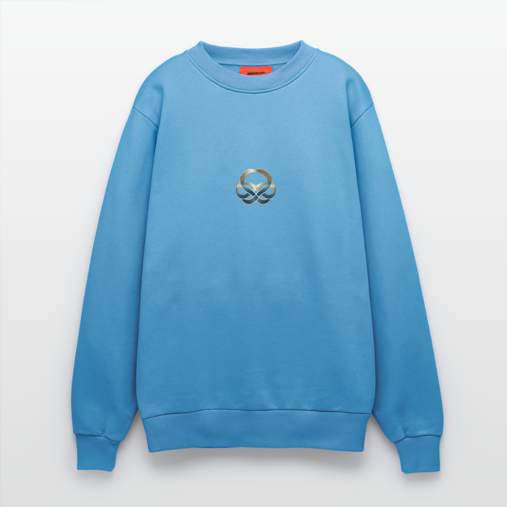 chiSign Organic Relaxed Crew Neck Made in EU -  Sol Blue