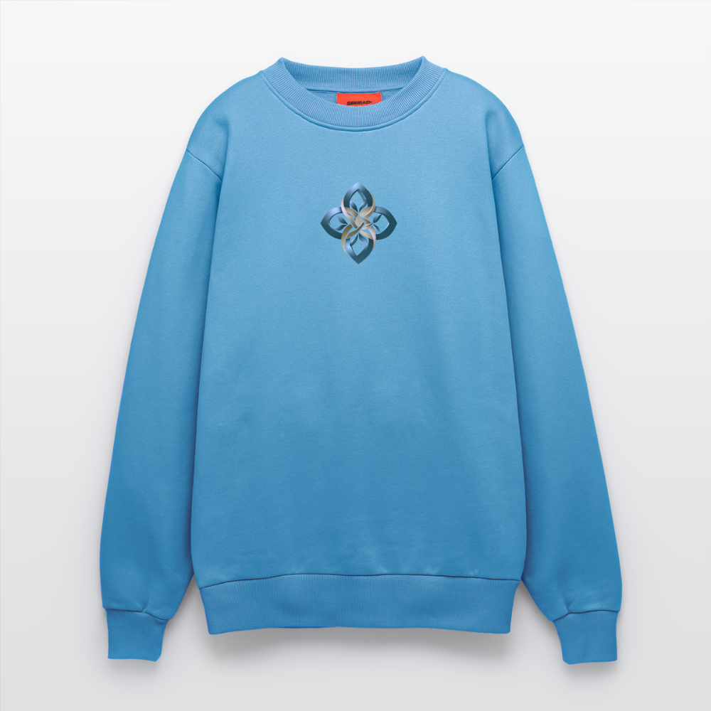 chiSign Organic Relaxed Crew Neck Made in EU -  Sol Blue