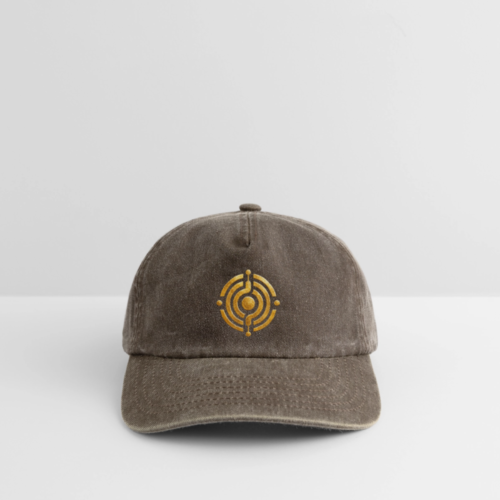 Relaxed Vintage Cap Symbol Effatá - Vintage Braun
