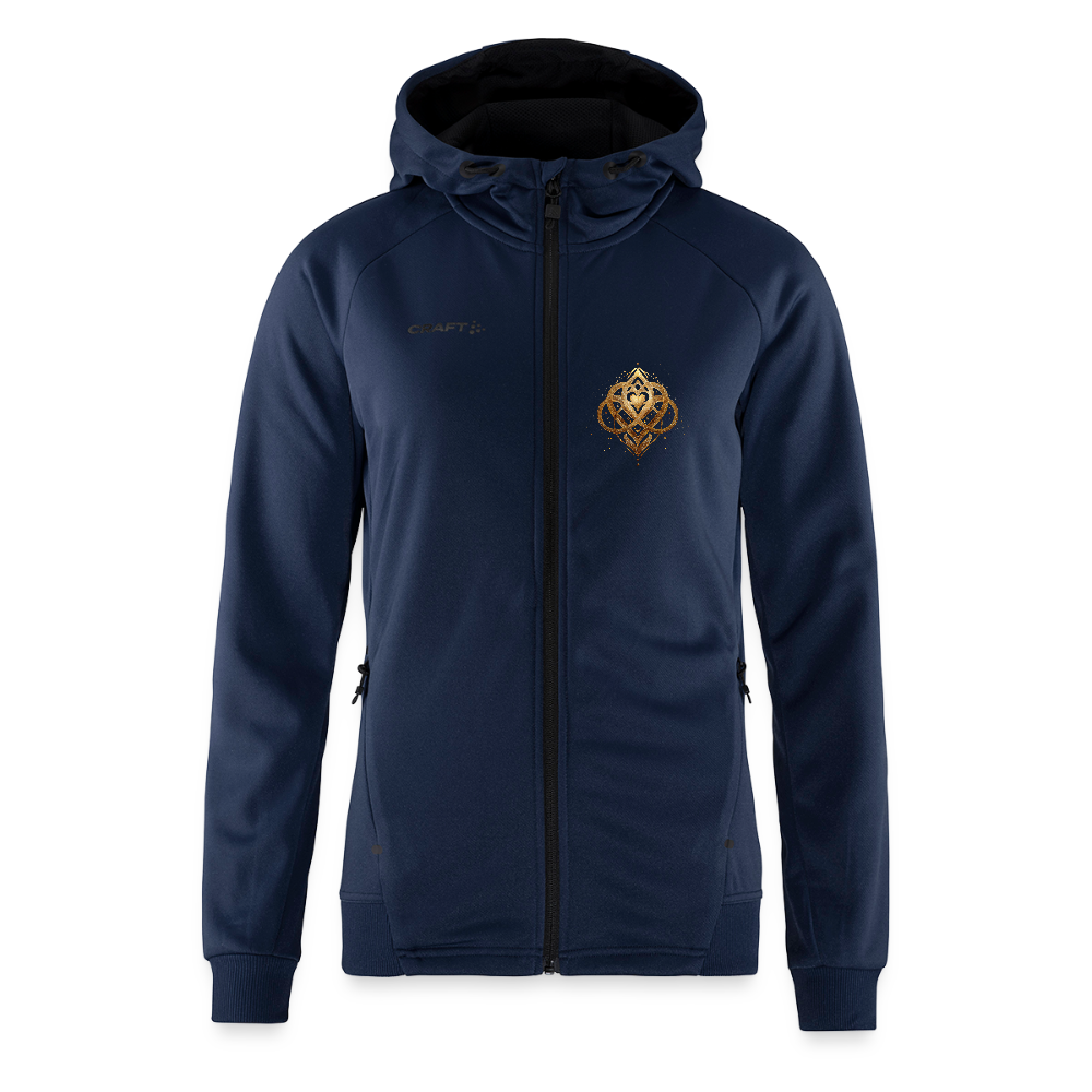 ori a déa CRAFT ADV Unify Frauen Kapuzenjacke " Agape - Dunkelnavy